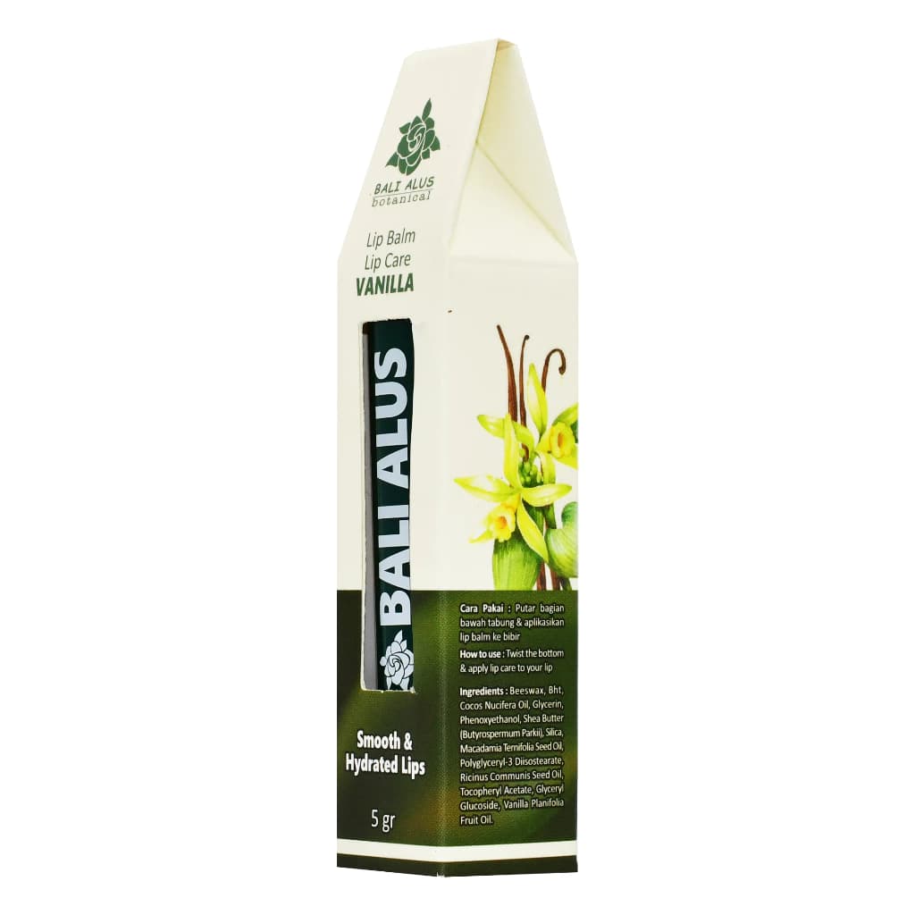 Bali Alus Vanilla Lip Balm 4gr