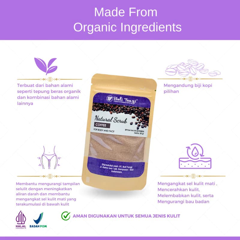 Traditional Bali Coffee Body Scrub