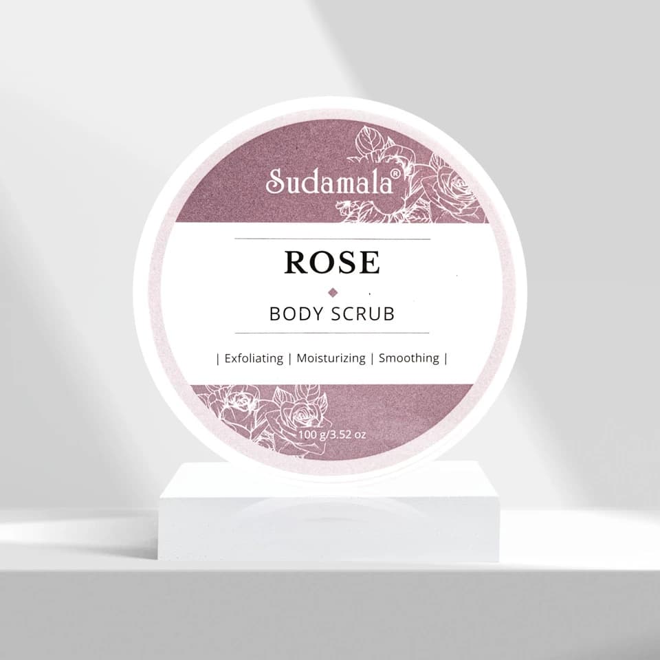 Sudamala Rose Body Scrub 100g