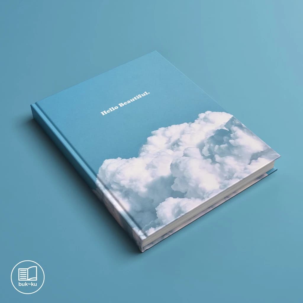 Blue Cloud Notebook Journal Planner