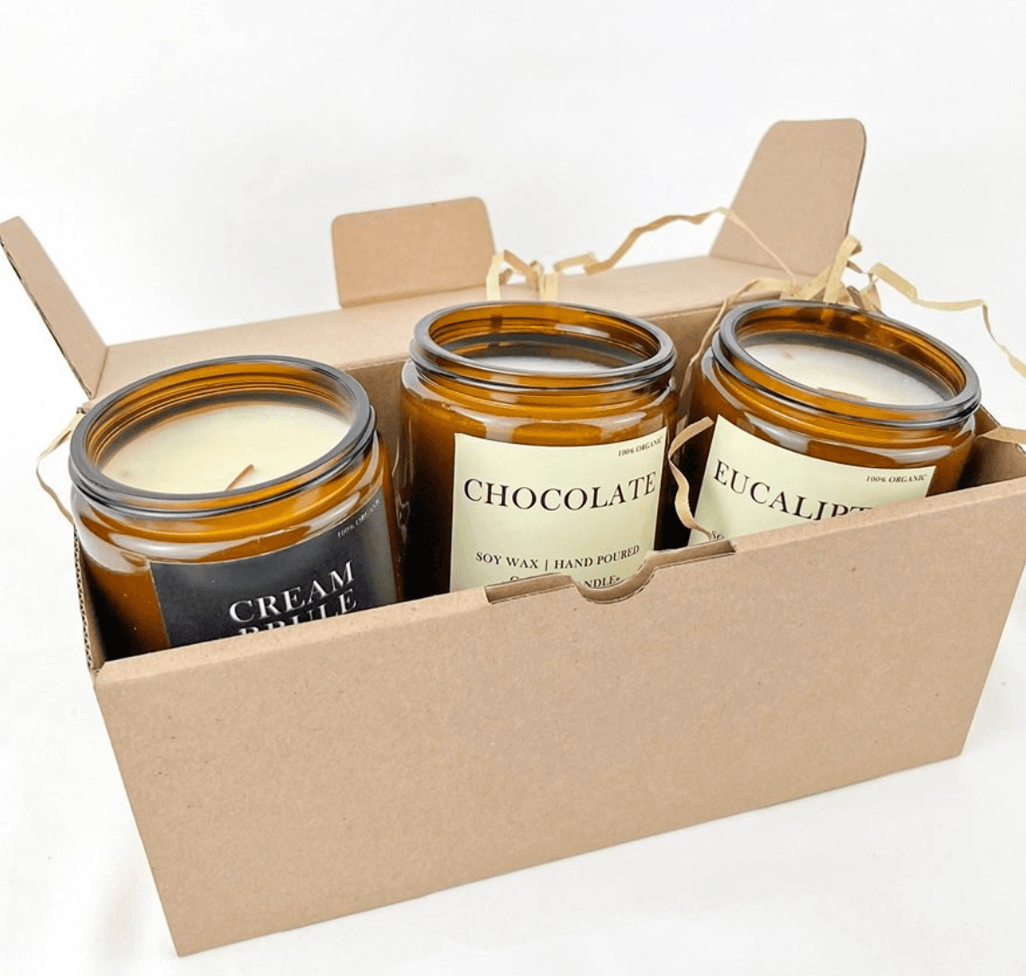 Bali Scented Soy Wax Candle - Eco-Friendly, Organic Aroma Experience
