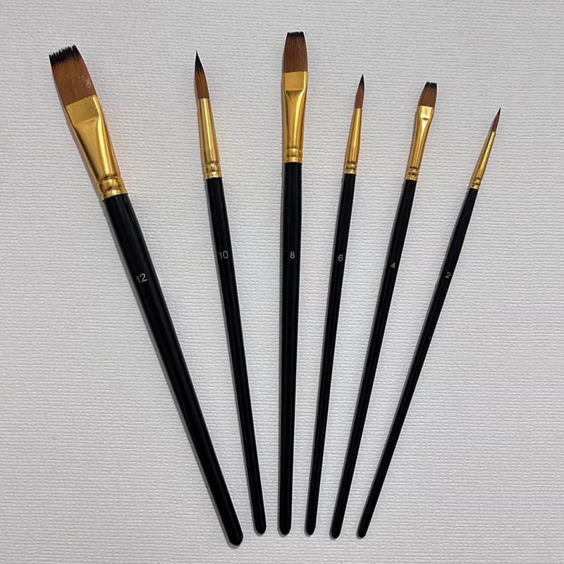 Real Terrain Hobbies X Muse Kit Brush Set 6