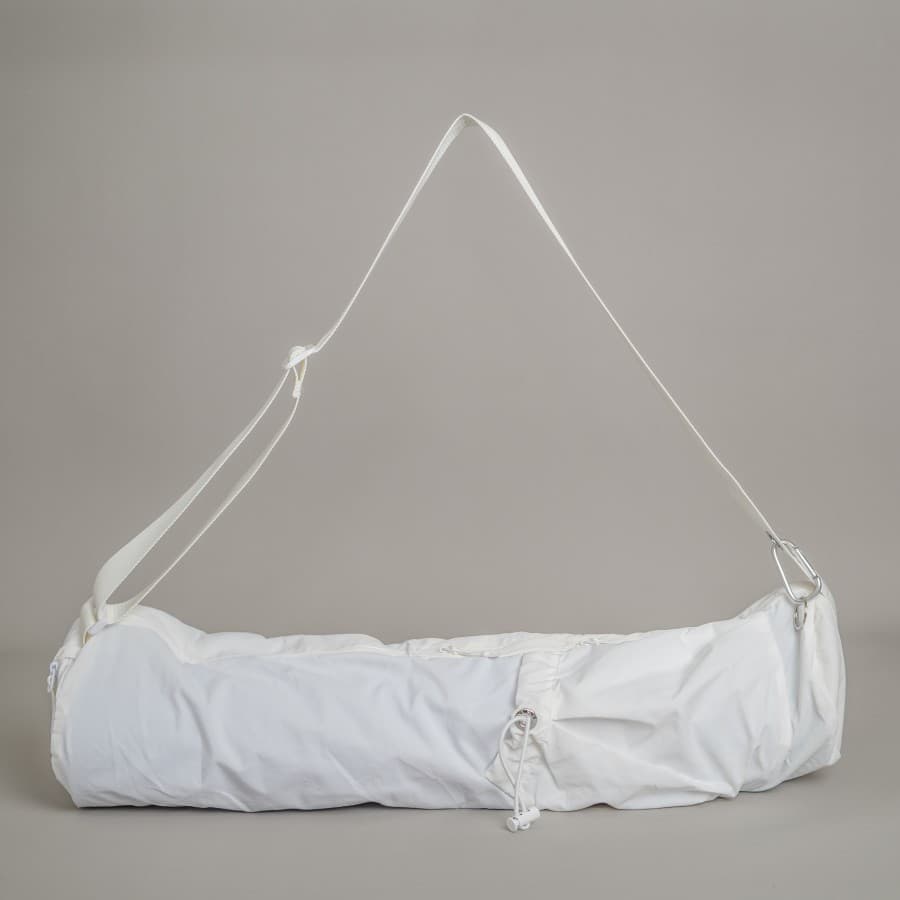 Premium Waterproof Yoga Mat Bag – White