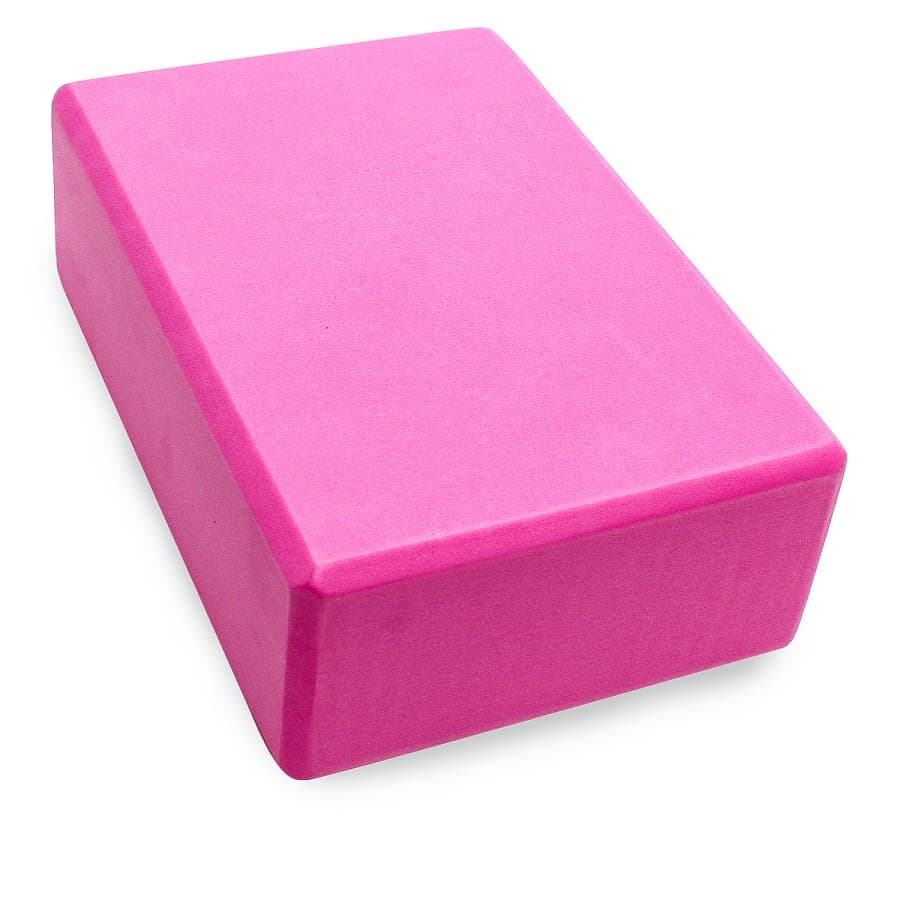 Yoga Foam Block – Lightweight and Supportive (Pink)