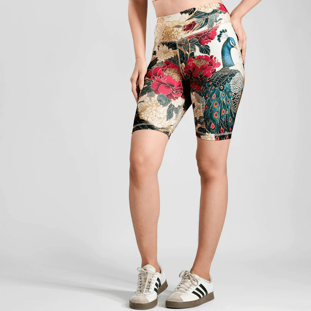 Peacock Bloom - Bike Short S